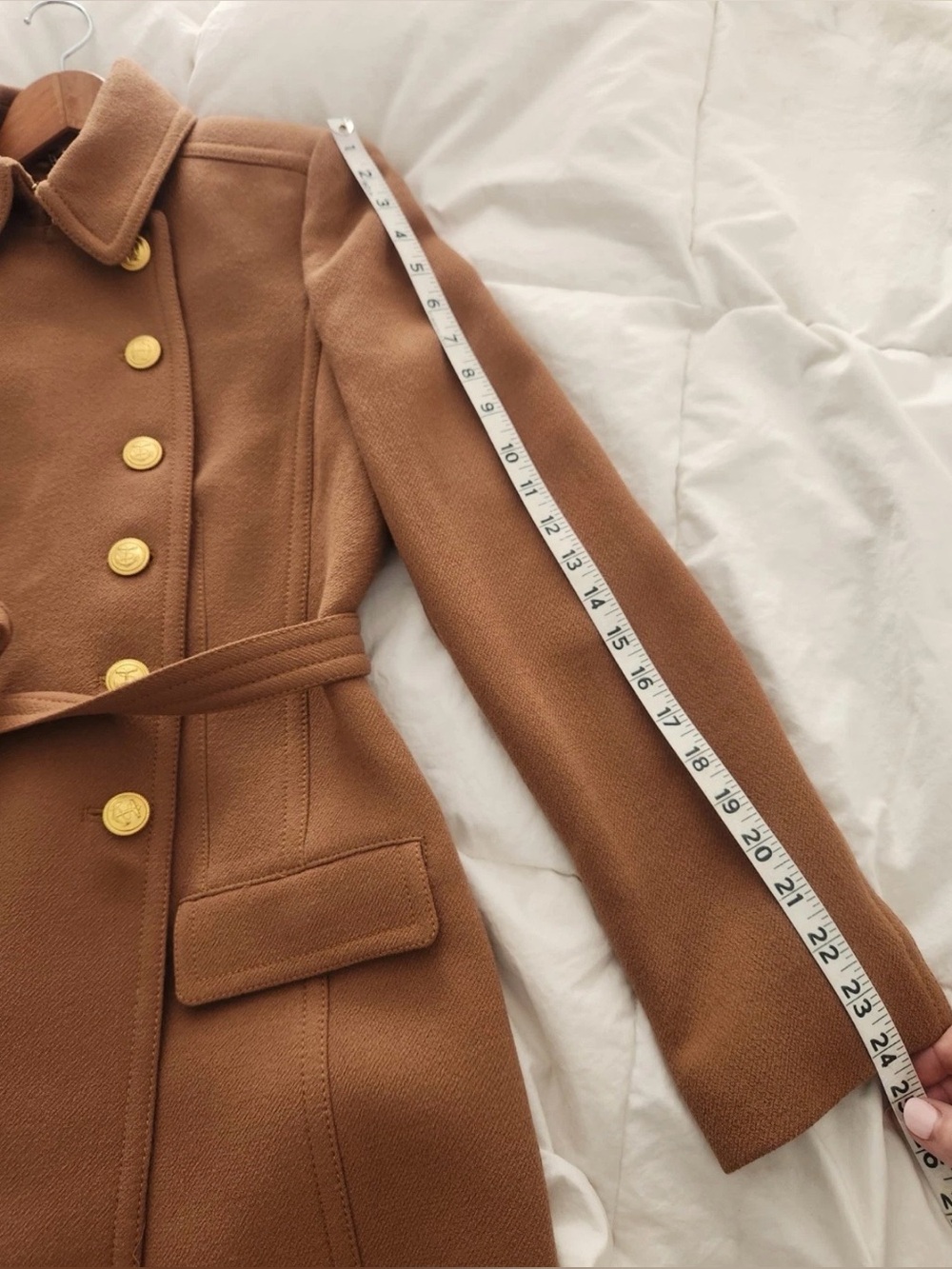 J. Crew ✨LIMITED EDITION ✨Camel Townhouse Double-Breasted Trench Coat - Picture 11 of 16